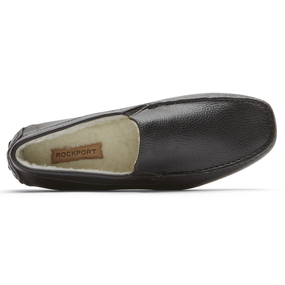 Rockport Mens Rhyder - Slippers Black - TBC769528